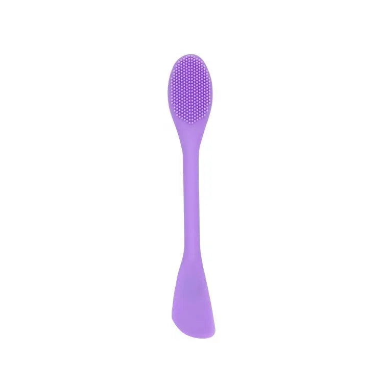 NuraLush™ Silicone Facial Brush – Deep Clean Double Head Scrubber